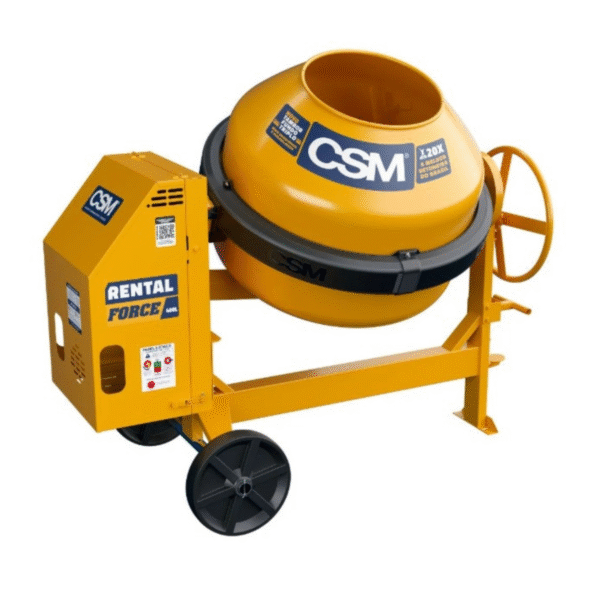 Locação de Betoneira CSM CS 400L Rental motor CSM MD 6HP Diesel